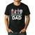 NUTCRACKER DAD Fun Christmas Ballet Parent Meme Men's Casual T-Shirt Black NUTCRACKER DAD Fun Christmas Ballet Parent Meme Men's Casual T-Shirt Black