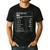 Nutrition Facts Dad Father's Day Shirt For Men Dad Men's Casual T-Shirt Black Nutrition Facts Dad Father's Day Shirt For Men Dad Men's Casual T-Shirt Black