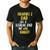 Theodore's Dad Text Men Boys Men's Casual T-Shirt Black