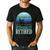 Ofishally Retired Fishing Retro Retirement Dad Men Men's Casual T-Shirt Black Ofishally Retired Fishing Retro Retirement Dad Men Men's Casual T-Shirt Black