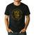One Dad To Rule Them All Fantasy Nerd Dad Graphic Men's Casual T-Shirt Black