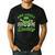 One Lucky Daddy St Patricks Day Dad Father Men's Casual T-Shirt Black One Lucky Daddy St Patricks Day Dad Father Men's Casual T-Shirt Black