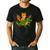 Orange Cat Dragon Riding Animal Lover Mom Dad Kids Men's Casual T-Shirt Black Orange Cat Dragon Riding Animal Lover Mom Dad Kids Men's Casual T-Shirt Black
