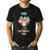 Owl Dad Birthday Party Dad Of The Birthday Girl Owl Men's Casual T-Shirt Black