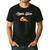 Papa Slice Pizza Belly Expectant Dad Pizza Pregnancy Reveal Men's Casual T-Shirt Black