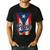 Papi Puerto Rican Dad Puerto Rico Pride Boricua Father's Day Men's Casual T-Shirt Black