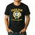 Over Par Under Influence Golf Dad Father Joke Men's Casual T-Shirt Black