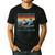 Got Passed By My Daughter Skiing Dad Men's Casual T-Shirt Black
