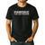 PAWDRE The Cat Father Cat Dad Feline Fathers Cat Men's Casual T-Shirt Black
