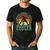 Pickleball Dad Pickleball Player Men's Casual T-Shirt Black
