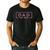 Pink Dad Est 2026 Logo Father 2026 Loading New Dad 2026 Men's Casual T-Shirt Black
