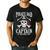 Pirate Dad I Be The Captain Of This Here Crew Pirate Dad Men's Casual T-Shirt Black