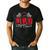 Pit Crew Race Car Racing Dad Family Birthday Party Men's Casual T-Shirt Black