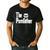 The PomFather Pomeranian Dog Dad Shirt Men Men's Casual T-Shirt Black