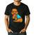 Poodle I Love Dad Tattoo Apparel Dog Dad Dads For Men Women Men's Casual T-Shirt Black