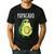 Pregnancy Announcement Shirts Men Dad Papacado Men's Casual T-Shirt Black