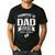 Promoted To Dad Again Est 2026 Pregnancy Announcement Men's Casual T-Shirt Black