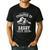 Promoted To Daddy Est 2026 Soon To Be Daddy 2026 Men's Casual T-Shirt Black