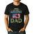 Proud Army Dad-Army Infantry Dad Camouflage Graphics Army Men's Casual T-Shirt Black