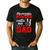 Proud Bowling Dad Of A Bowler Dad Bowling Father Men's Casual T-Shirt Black