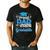 Proud Dad Of a Class Of 2026 Graduate Senior 2026 Men's Casual T-Shirt Black