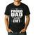 Proud Dad Of a Freaking Awesome EMT Emergency Medical Men's Casual T-Shirt Black