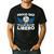 Proud Dad Of A Freaking Awesome Libero Volleyball Father Men's Casual T-Shirt Black