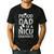 Proud Dad NICU Graduate Newborn Nurse Men's Casual T-Shirt Black Proud Dad NICU Graduate Newborn Nurse Men's Casual T-Shirt Black