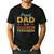 Proud Dad Of An Official Teenager 13th Birthday Son Daughter Men's Casual T-Shirt Black