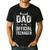Proud Dad Of An Official Teenager T Shirt Birthday Outfit Men's Casual T-Shirt Black