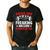 Proud Dad Of A Powerlifter Father Powerlifting Dad Men's Casual T-Shirt Black