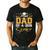 Proud Dad Of A Senior 2026 Class Of 2026 Graduate Men's Casual T-Shirt Black