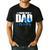 Proud New Dad It's A Boy Men's Casual T-Shirt Black