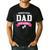 Proud New Dad Its A Girl Baby Gender Announcement Men's Casual T-Shirt Black