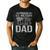 Proud Us Military Dad Father's Day For Dad Grandpa Veteran Men's Casual T-Shirt Black