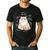 Ragdoll Cat Anatomy Cute Pet Mom Dad Cream Bicolor Men's Casual T-Shirt Black