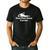 Real Men Have Curves Dad Body Men's Casual T-Shirt Black