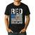 RED Friday For My Dad Military Veteran Deployed Men's Casual T-Shirt Black RED Friday For My Dad Military Veteran Deployed Men's Casual T-Shirt Black