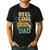 Reel Cool Dad Fathers Day Fishing Outdoors Men's Casual T-Shirt Black Reel Cool Dad Fathers Day Fishing Outdoors Men's Casual T-Shirt Black