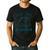 Reel Cool Grandad Fishing Grandpa Vintage Style Men's Casual T-Shirt Black