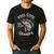 Reel Cool Great Grandpa Step Dad Fishing Father Day Men's Casual T-Shirt Black