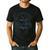 My Retirement Plan Is Fishing Fishermen Dad Grandpa Men's Casual T-Shirt Black