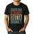 Retro Cheer Dad Straight Outta Money Men's Casual T-Shirt Black