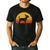 Retro Chihuahua Men Women Dog Mom Dad Chihuahua Men's Casual T-Shirt Black