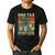 Retro Father's Day Dad Tax Making Sure It's Not Poison T Rex Men's Casual T-Shirt Black