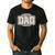 Retro Old Camo Dad Camouflage Hunting Season Father's Day Men's Casual T-Shirt Black