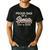 Retro Proud Dad Of a Senior Class Of 2026 Senior Dad 2026 Men's Casual T-Shirt Black