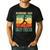 Retro Running Dad Runner Marathon Athlete Humor Outfit Men's Casual T-Shirt Black