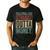 Retro Volleyball Dad Straight Outta Money Men's Casual T-Shirt Black