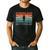 Round Rowing Dad Rudder Men's Casual T-Shirt Black